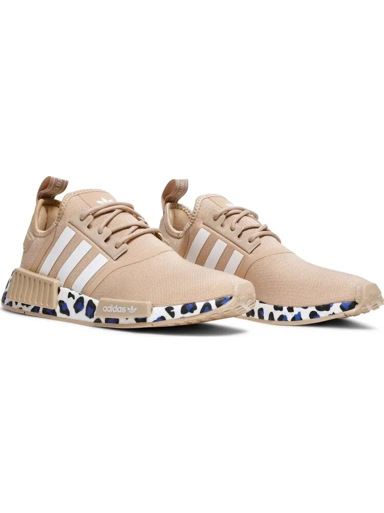 Кроссовки Adidas Wmns NMD_R1 'Leopard Sole - Pale Nude' — изображение 8 из 8, коричневый