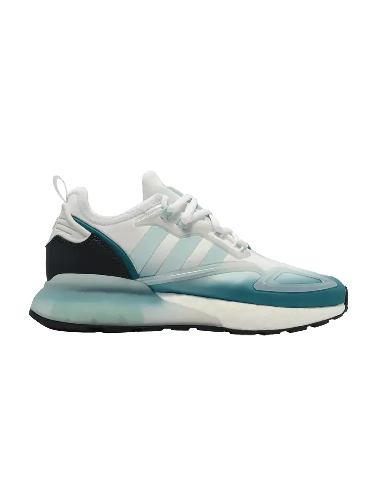 Кроссовки adidas Wmns ZX 2K Boost 'Active Teal' — изображение 1 из 1, белый//прозрачный