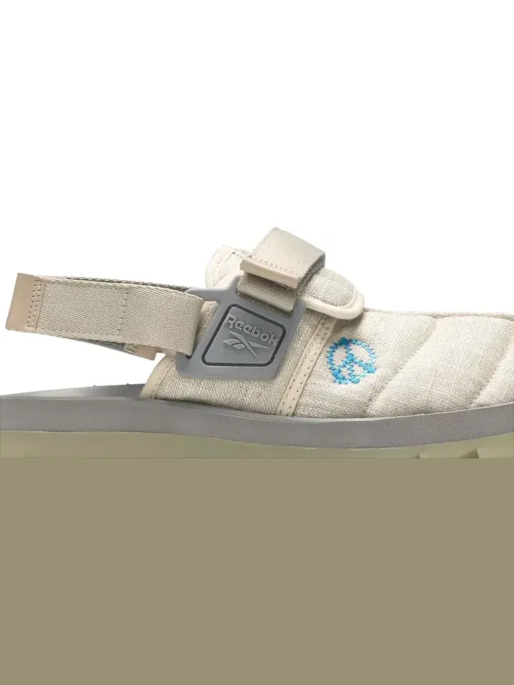 Кроссовки story mfg x beatnik sandal 'non-dyed' Reebok, пломбир — изображение 2 из 8, бежевый