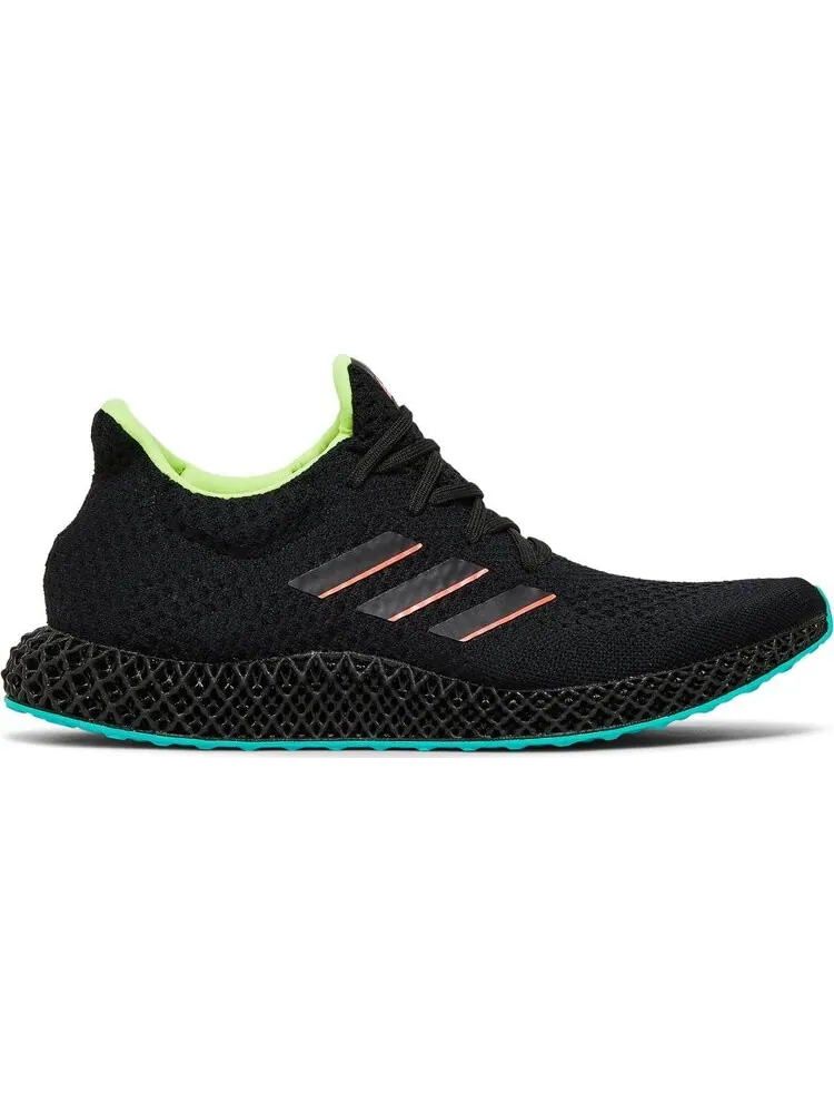 Кроссовки Adidas Futurecraft 4D 'Black Carbon Turbo' — изображение 1 из 8, черный