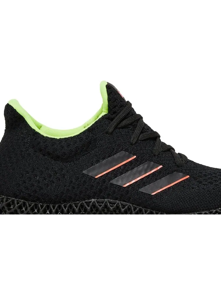 Кроссовки Adidas Futurecraft 4D 'Black Carbon Turbo' — изображение 2 из 8, черный