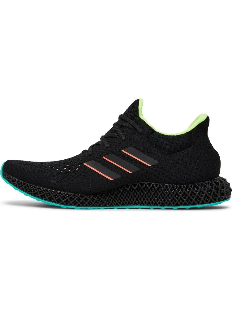 Кроссовки Adidas Futurecraft 4D 'Black Carbon Turbo' — изображение 3 из 8, черный