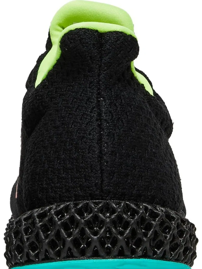 Кроссовки Adidas Futurecraft 4D 'Black Carbon Turbo' — изображение 7 из 8, черный