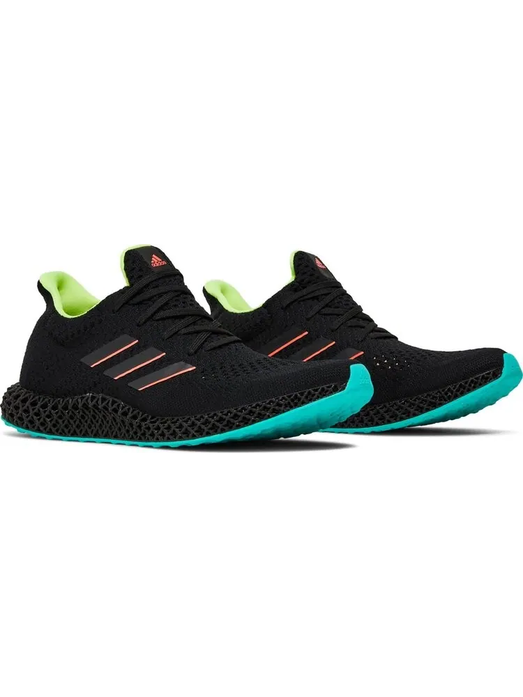 Кроссовки Adidas Futurecraft 4D 'Black Carbon Turbo' — изображение 8 из 8, черный