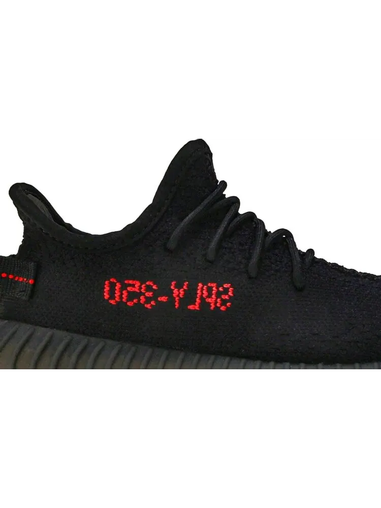 Кроссовки Adidas Yeezy Boost 350 V2 Kids 'Bred' — изображение 2 из 8, черный