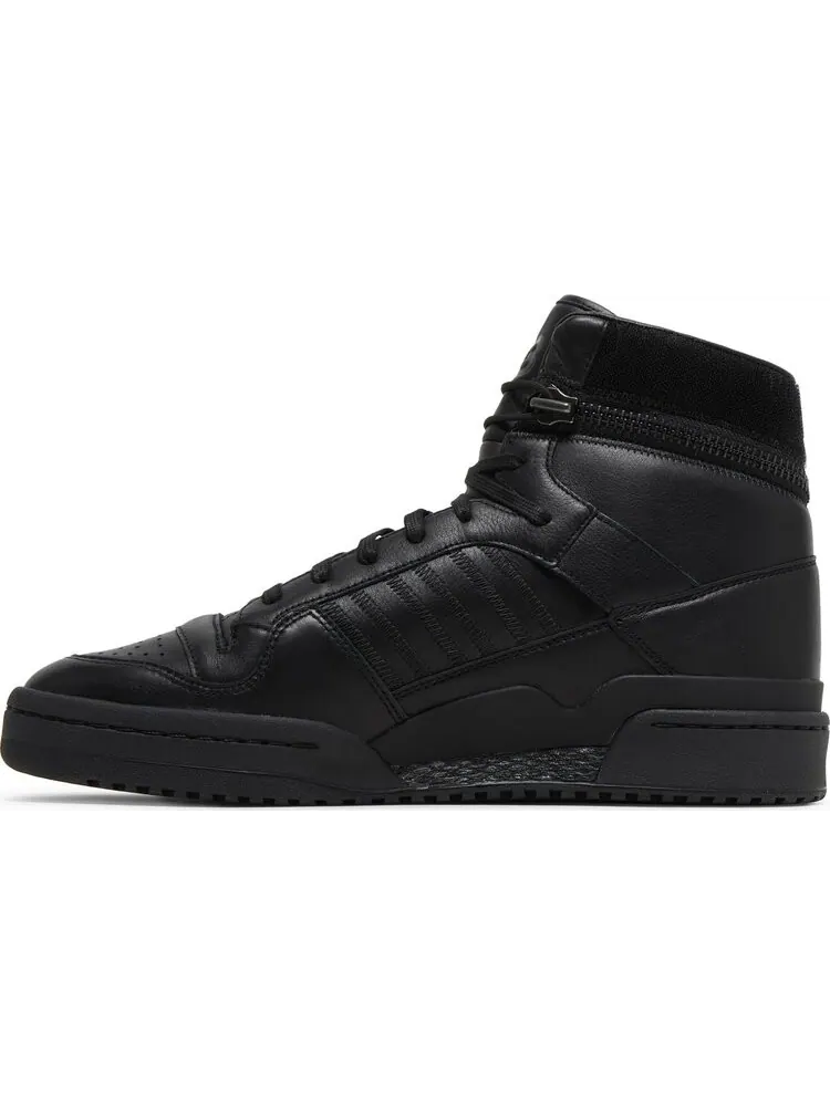 Кроссовки Adidas Y-3 Forum Hi OG 'Triple Black' — изображение 3 из 8, черный