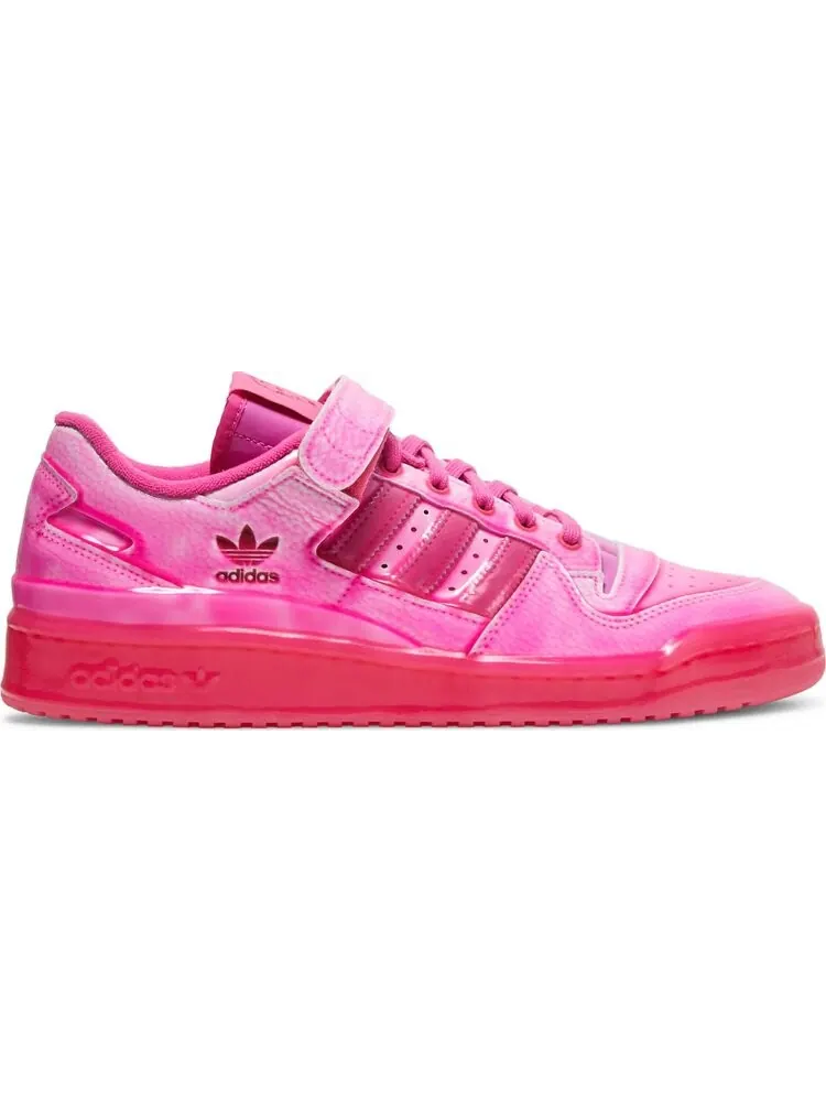 Кроссовки Adidas Forum Low x Jeremy Scott 'Dipped - Solar Pink' — изображение 1 из 8, розовый