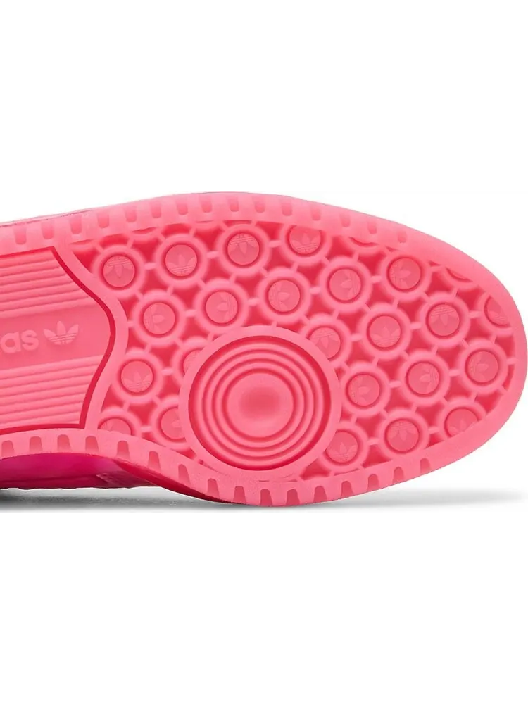 Кроссовки Adidas Forum Low x Jeremy Scott 'Dipped - Solar Pink' — изображение 5 из 8, розовый