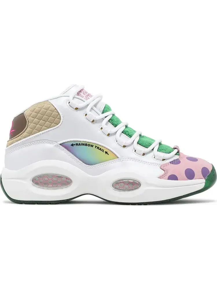Кроссовки hasbro x question mid 'candy land' Reebok — изображение 1 из 8, белый