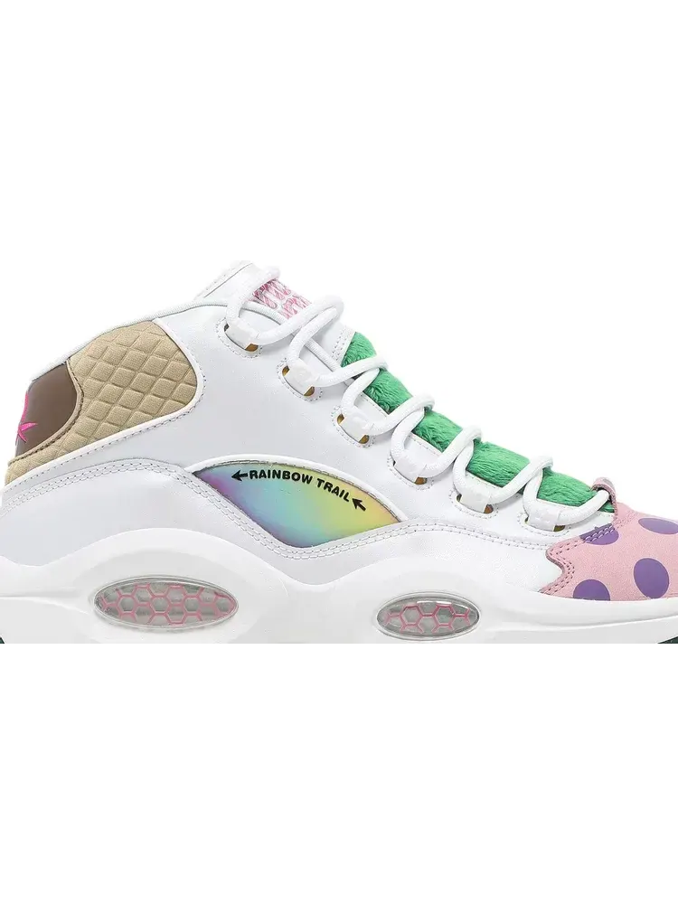Кроссовки hasbro x question mid 'candy land' Reebok — изображение 2 из 8, белый