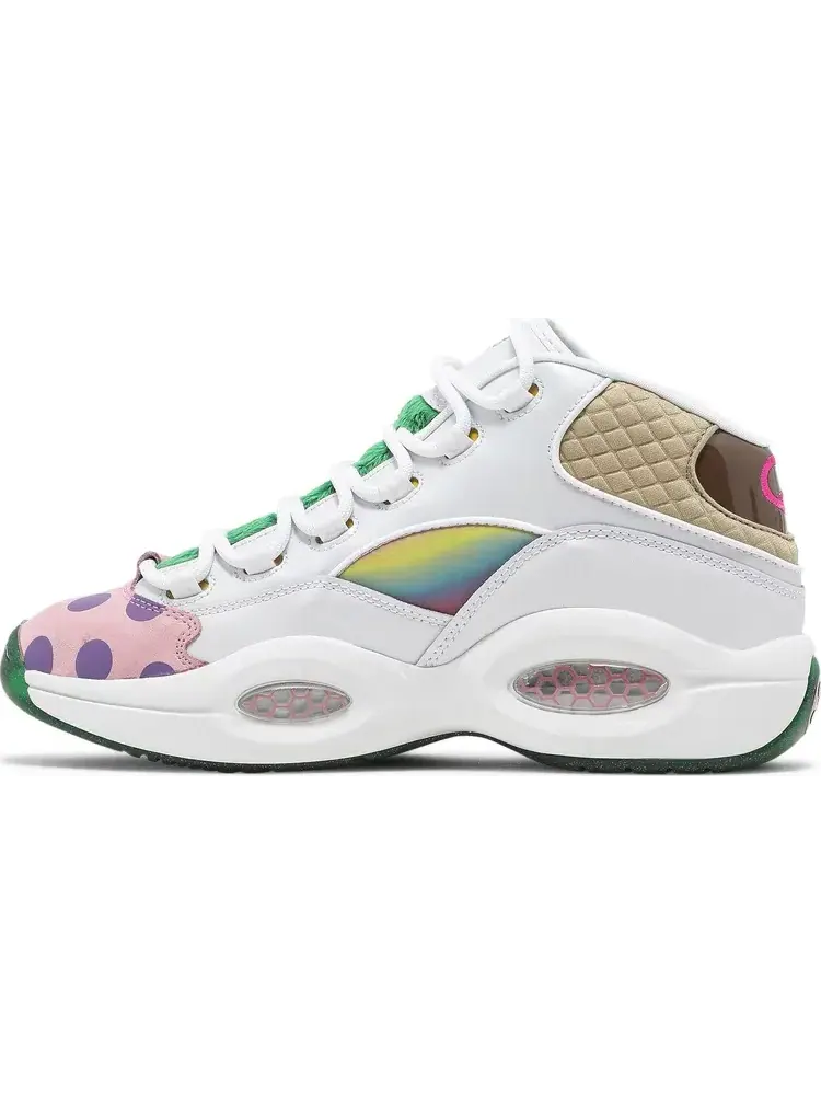 Кроссовки hasbro x question mid 'candy land' Reebok — изображение 3 из 8, белый