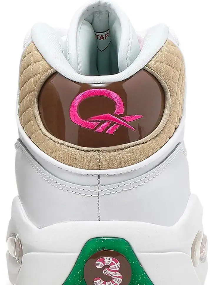 Кроссовки hasbro x question mid 'candy land' Reebok — изображение 7 из 8, белый