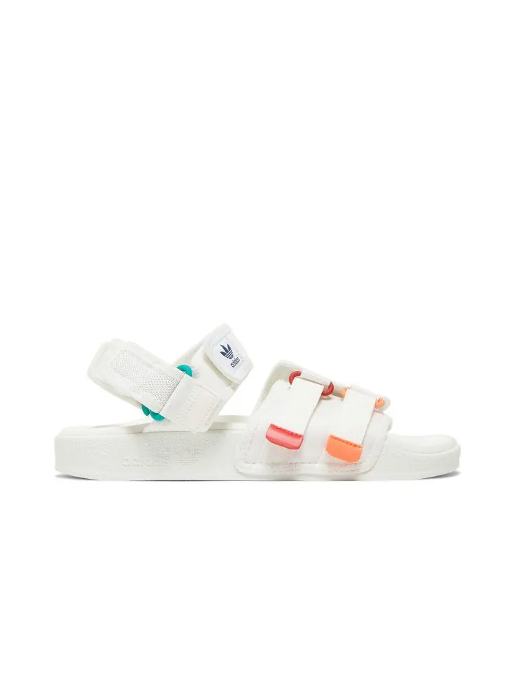 Сандалии Adidas Adilette Sandal 4.0 — изображение 1 из 8, белый оранжевый