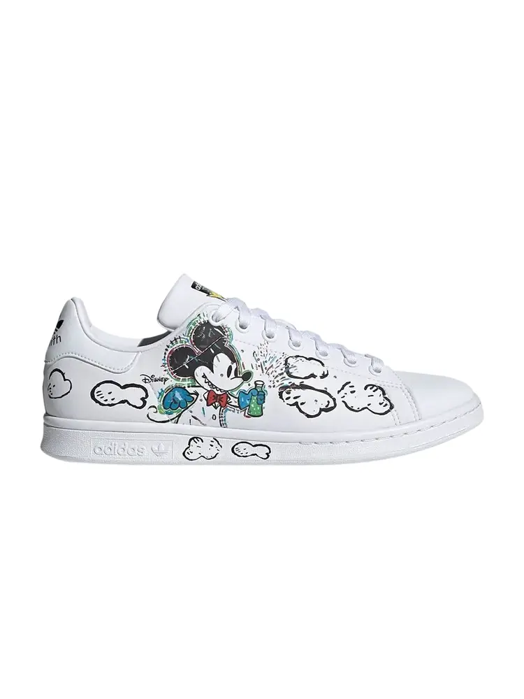 Кроссовки Adidas Kasing Lung x Disney x Stan Smith — изображение 1 из 1, белый