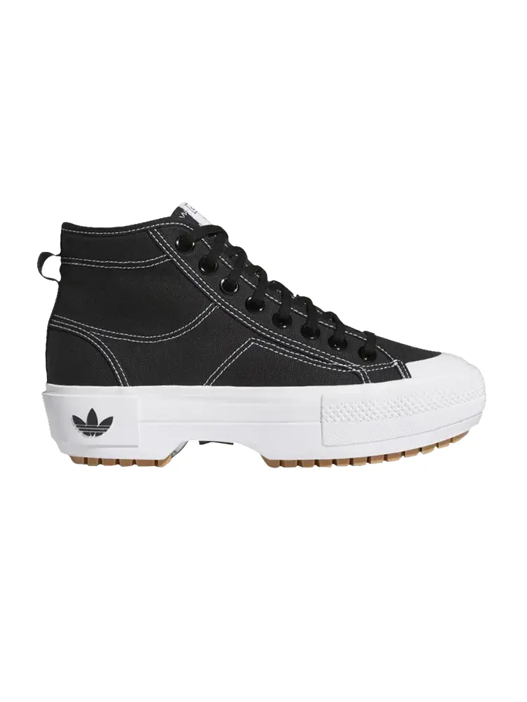 Кроссовки adidas Wmns Nizza Trek 'Black White' — изображение 1 из 1, черный/белый