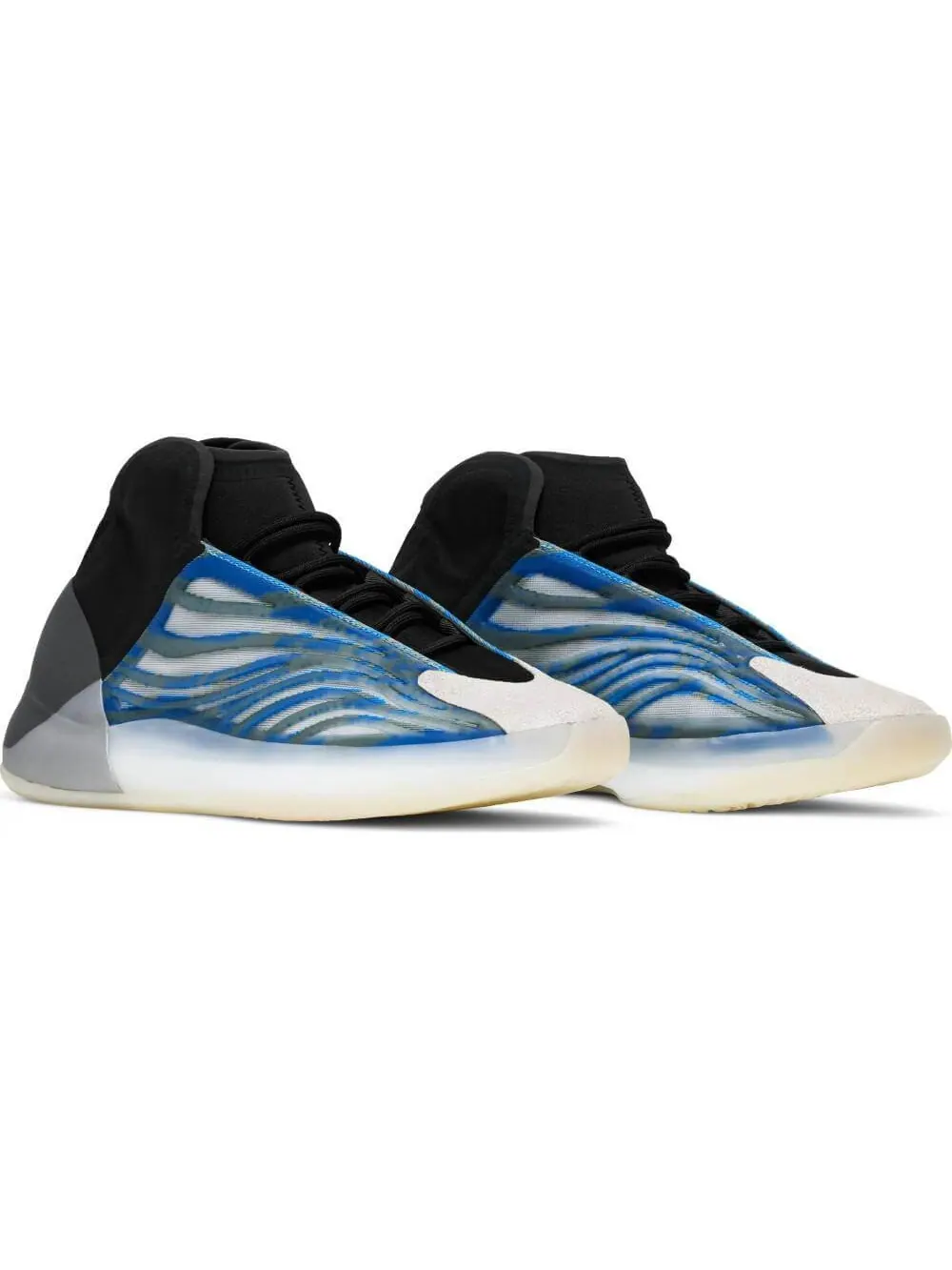 Кроссовки Adidas Yeezy Quantum Frozen Blue — изображение 4 из 8, синий