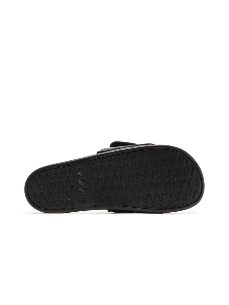 Шлепанцы Adilette Comfort Adjustable Slide 'Black White' — изображение 4 из 8, белый