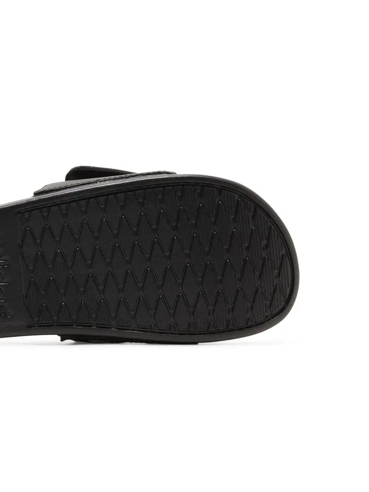 Шлепанцы Adilette Comfort Adjustable Slide 'Black White' — изображение 5 из 8, белый