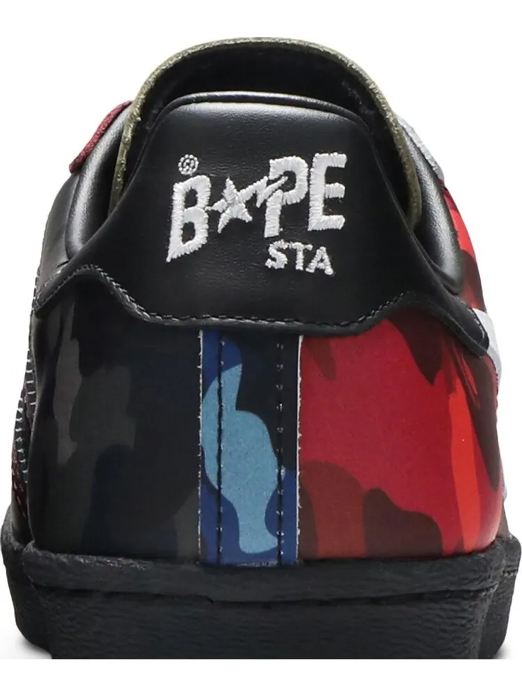 Кроссовки Adidas BAPE x Superstar 'Mixed Camo' — изображение 7 из 8, мульти