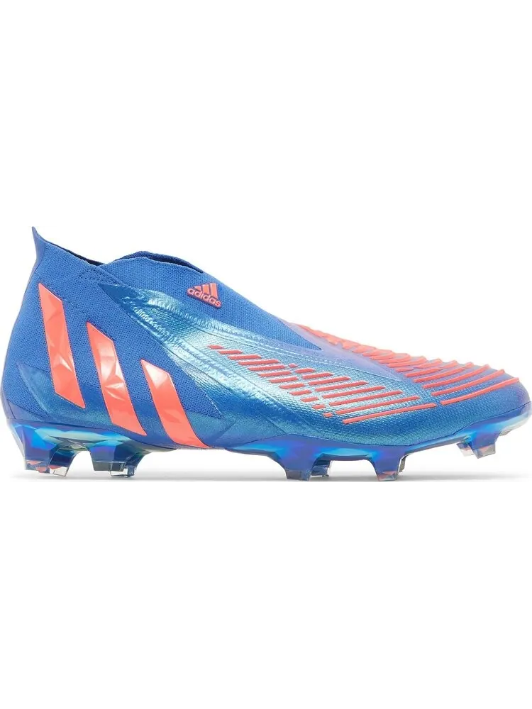 Кроссовки Adidas Predator Edge+ FG 'Hi-Res Blue Turbo' — изображение 1 из 8, синий