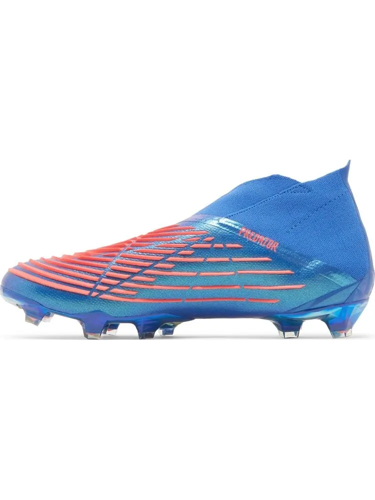 Кроссовки Adidas Predator Edge+ FG 'Hi-Res Blue Turbo' — изображение 3 из 8, синий