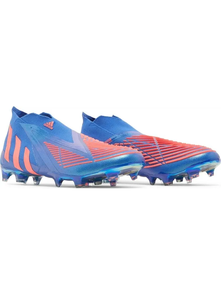 Кроссовки Adidas Predator Edge+ FG 'Hi-Res Blue Turbo' — изображение 8 из 8, синий