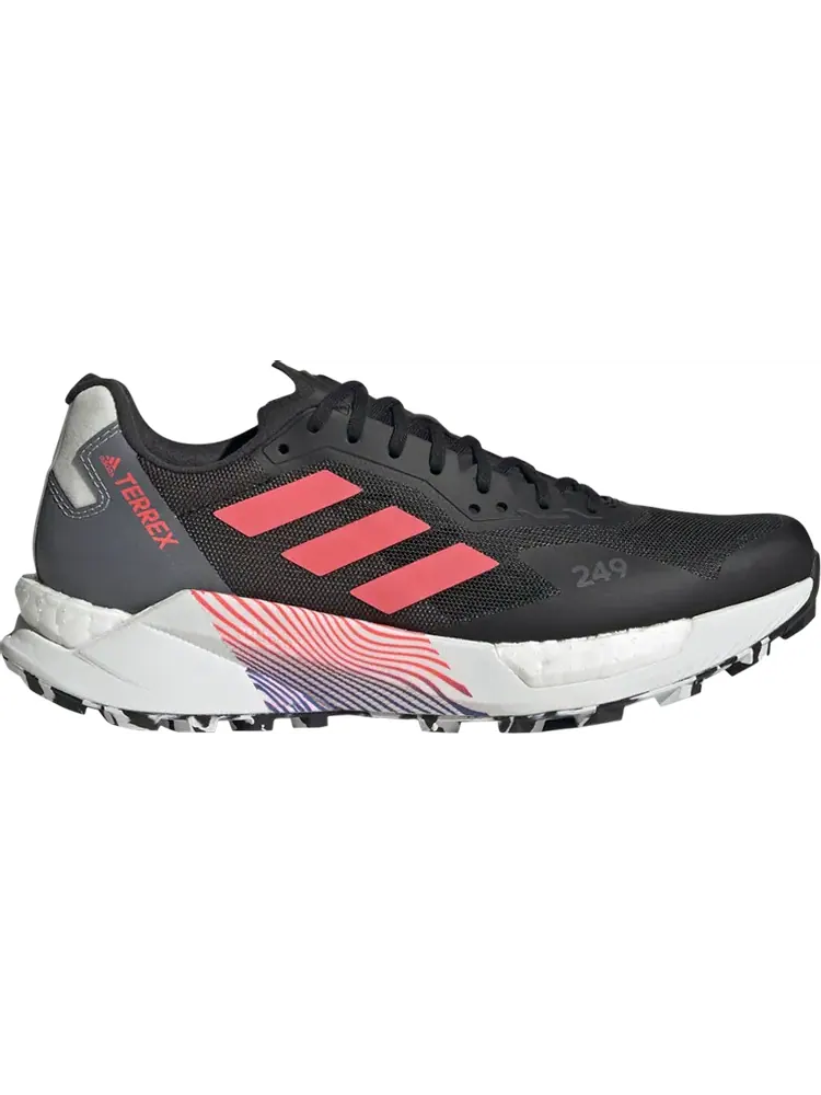Кроссовки Adidas Wmns Terrex Agravic Ultra Trail 'Black Turbo' — изображение 1 из 1, черный