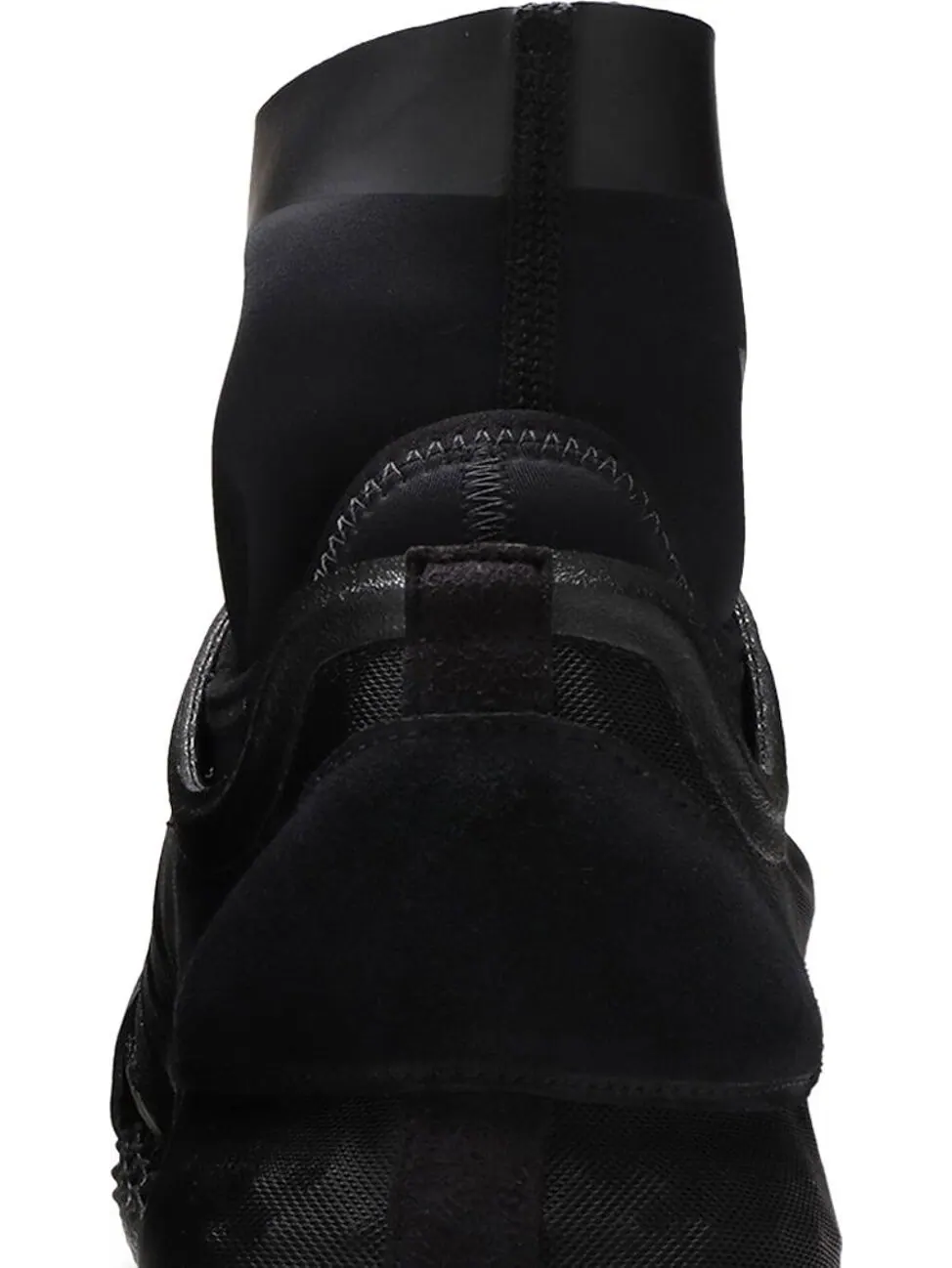 Кроссовки Adidas Y-3 Runner 4D IOW High 'Black' — изображение 7 из 8, черный