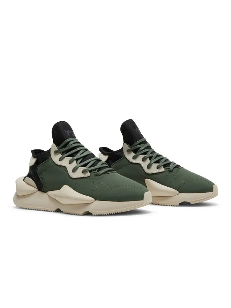 Кроссовки Y-3 Kaiwa 'Shadow Green' — изображение 8 из 8, зеленый