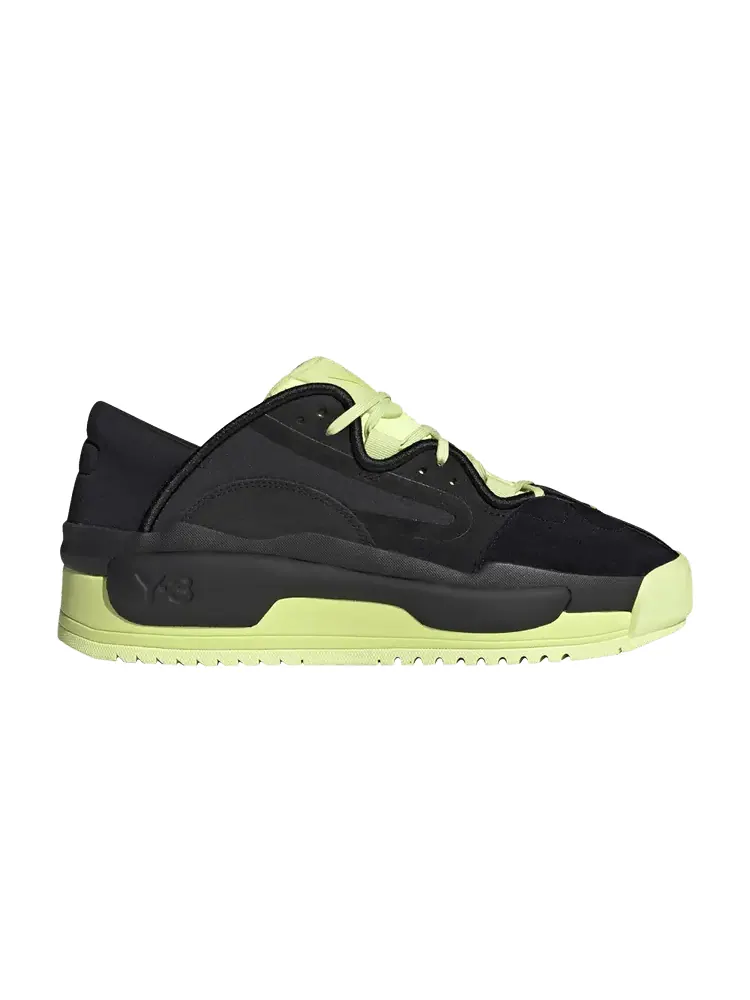 Кроссовки Y-3 Hokori 2 'Black Semi Frozen Yellow' — изображение 1 из 2, черный желтый