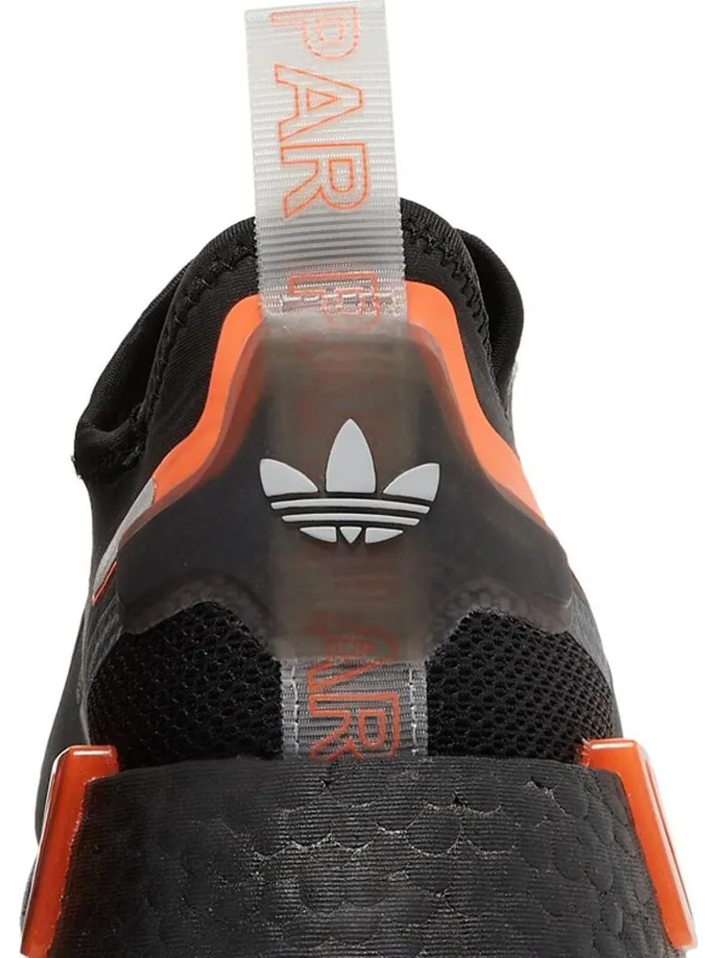 Кроссовки Adidas NMD_R1 Spectoo 'Black Team Solar Orange' — изображение 7 из 8, черный