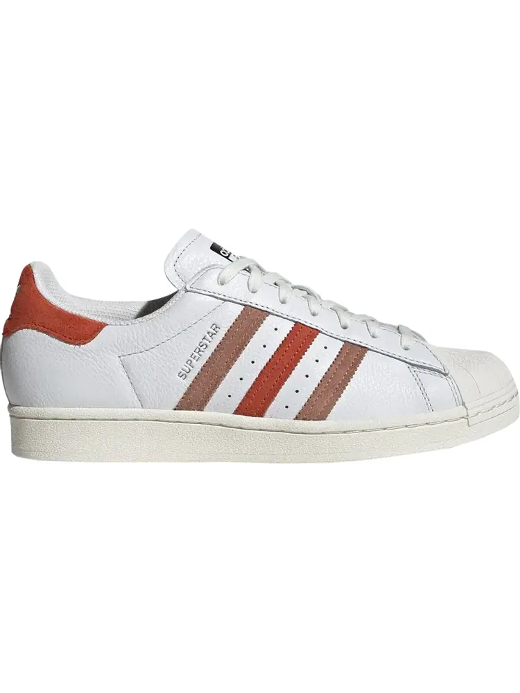 Кроссовки Superstar 'Crystal White Preloved Red' — изображение 1 из 1, белый