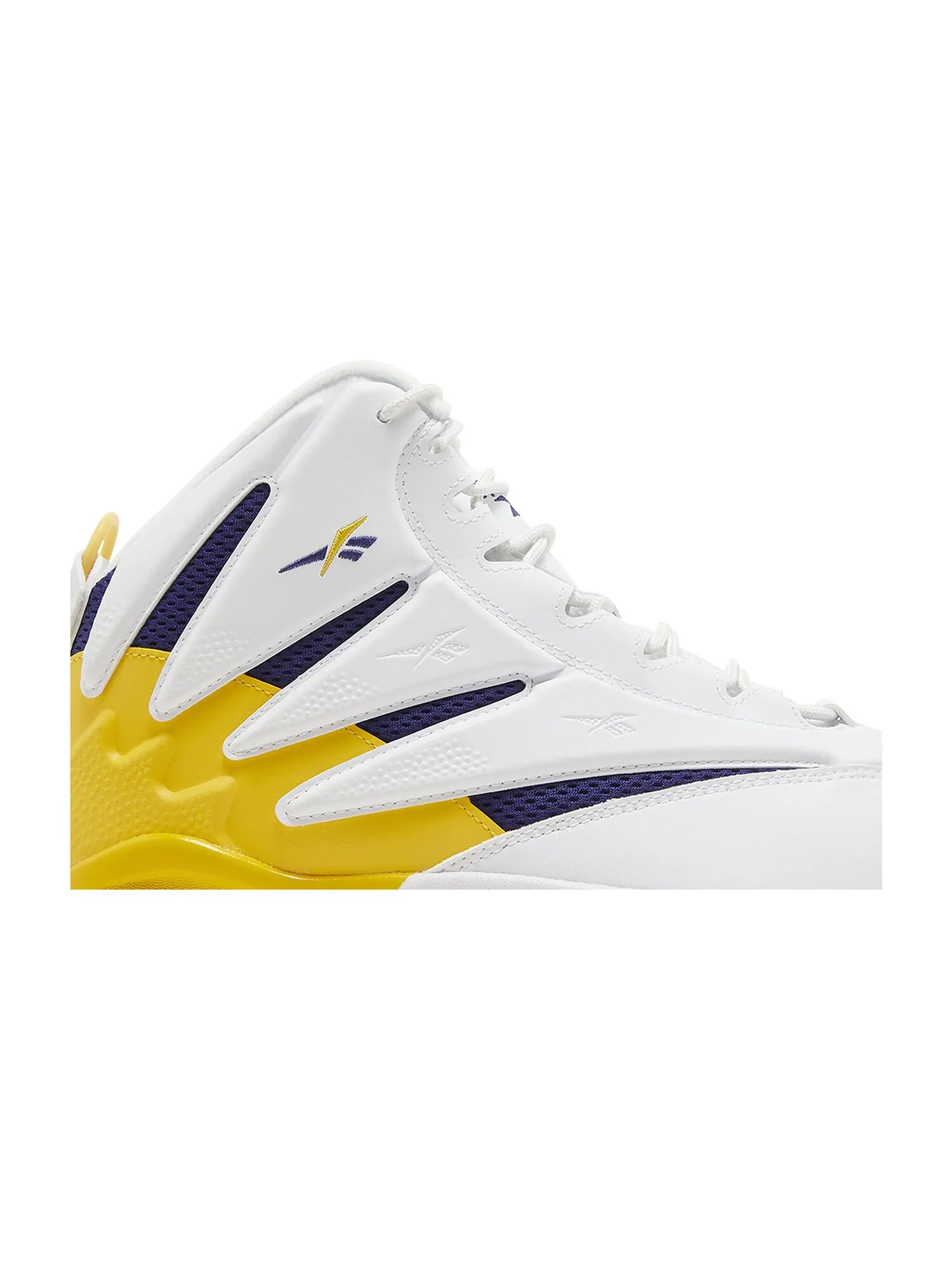 Кроссовки The Blast Reebok — изображение 2 из 8, белый/желтый/фиолетовый