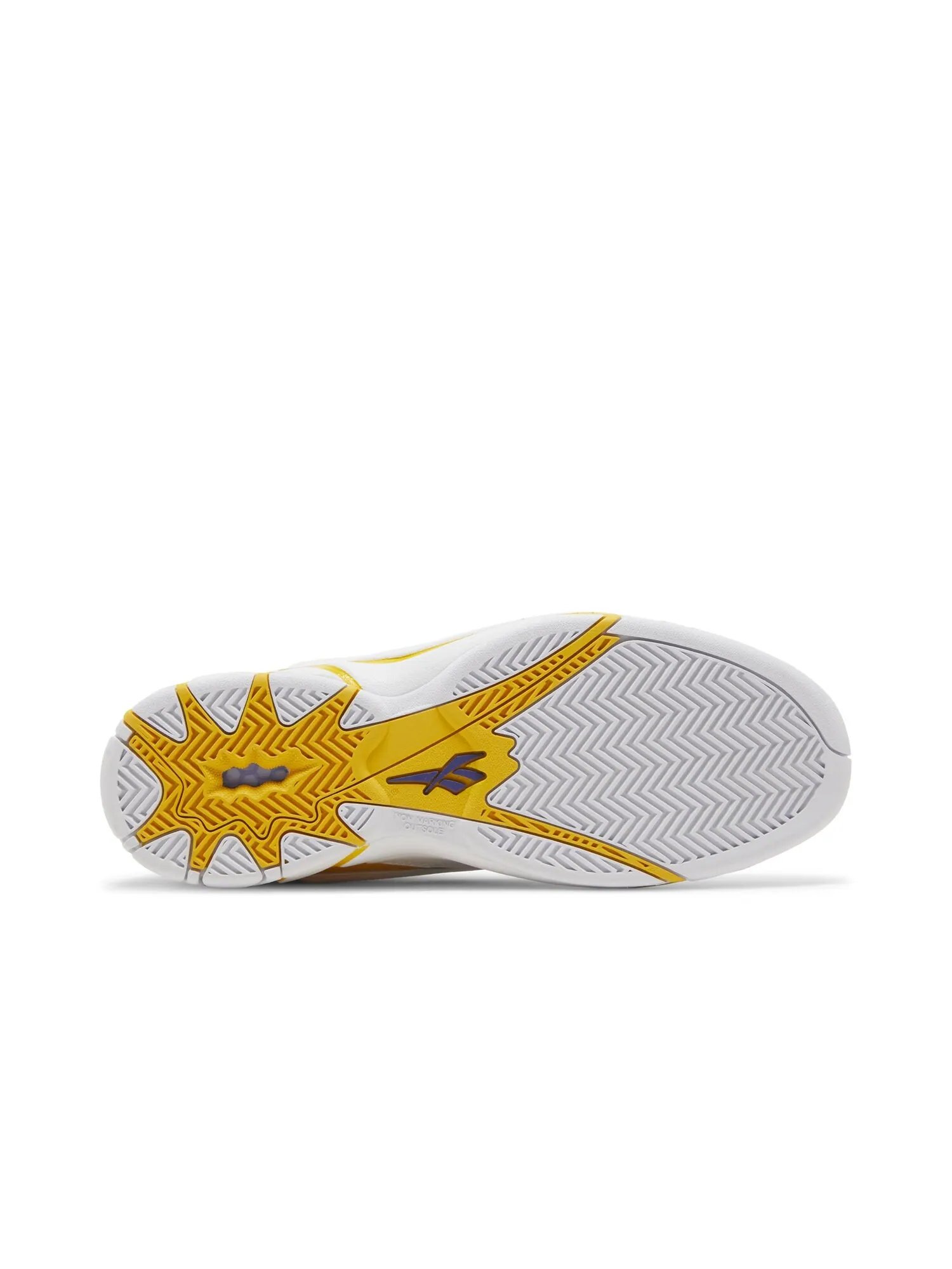 Кроссовки The Blast Reebok — изображение 4 из 8, белый/желтый/фиолетовый
