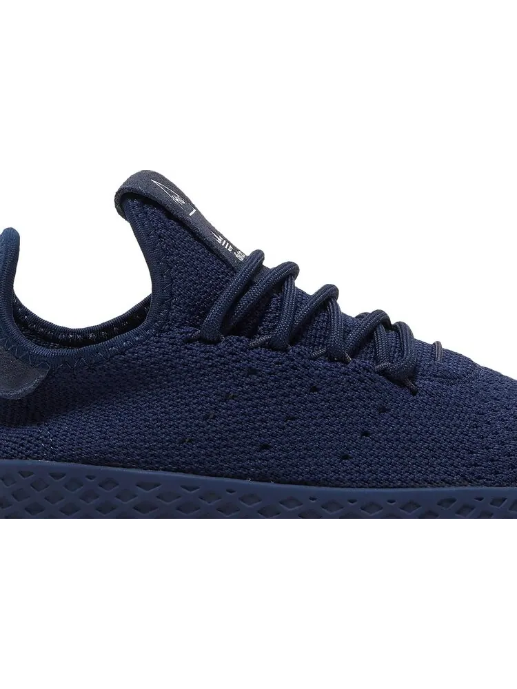 Кроссовки Adidas Pharrell Williams x Tennis Hu 'Night Indigo' — изображение 2 из 8, синий