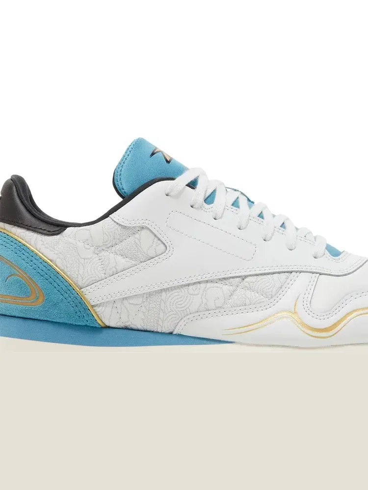 Кроссовки street fighter x classic leather 'chun li' Reebok — изображение 2 из 8, белый