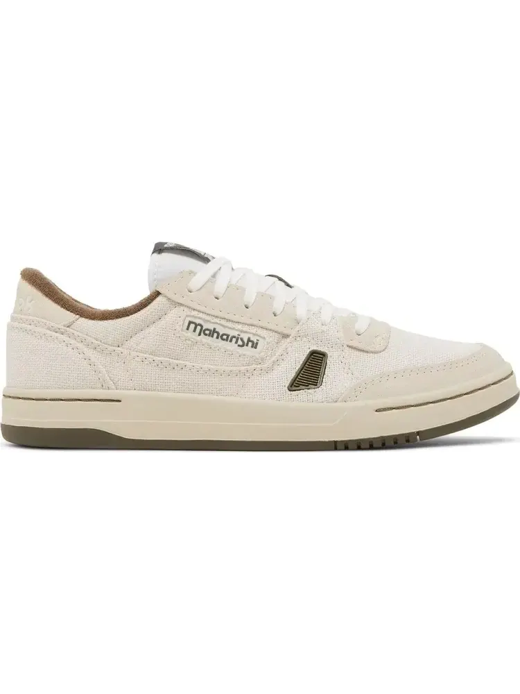 Кроссовки maharishi x lt court 'hemp' Reebok, пломбир — изображение 1 из 8, бежевый