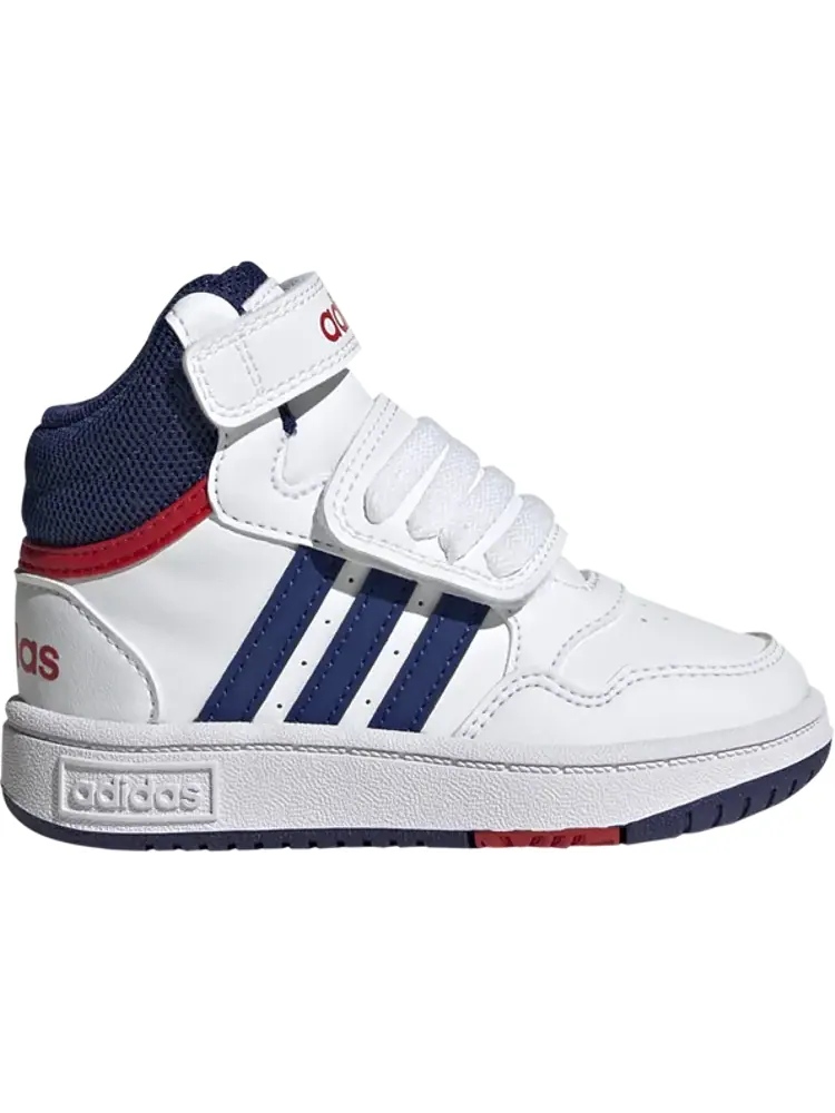 Кроссовки Hoops Mid I 'White Victory Blue' — изображение 1 из 1, белый