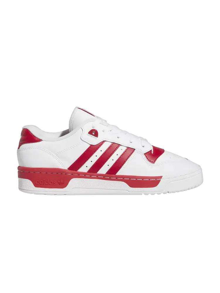 Кроссовки adidas Rivalry Low 'White Team Power Red' — изображение 1 из 1, белый/красный/белый