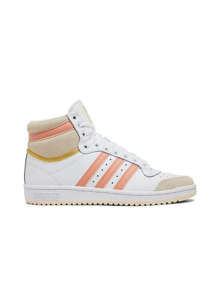 Кроссовки adidas Wmns Top Ten 'White Ambient Blush' — изображение 2 из 9, белый//золотистый