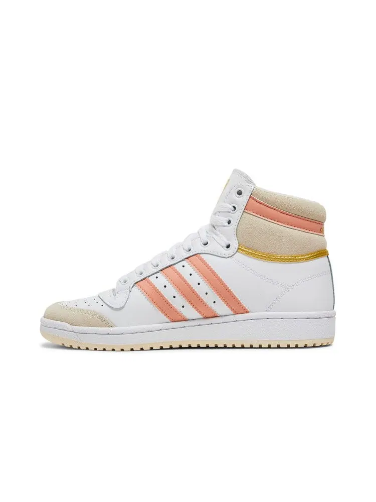 Кроссовки adidas Wmns Top Ten 'White Ambient Blush' — изображение 4 из 9, белый//золотистый