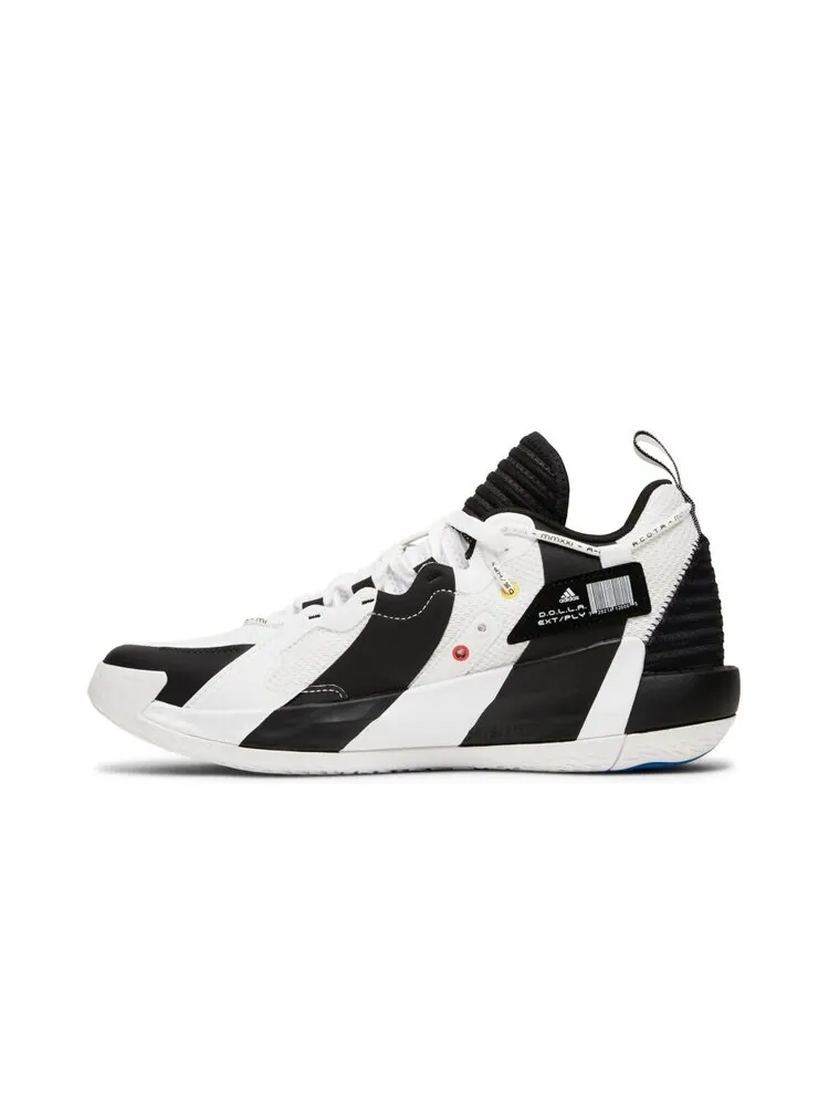 Кроссовки Adidas Shaquille O’Neal x Dame 7 EXTPLY — изображение 3 из 4, белый