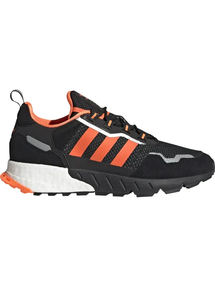 Кроссовки Adidas ZX 1K Boost 'Black Solar Orange' — изображение 1 из 1, черный