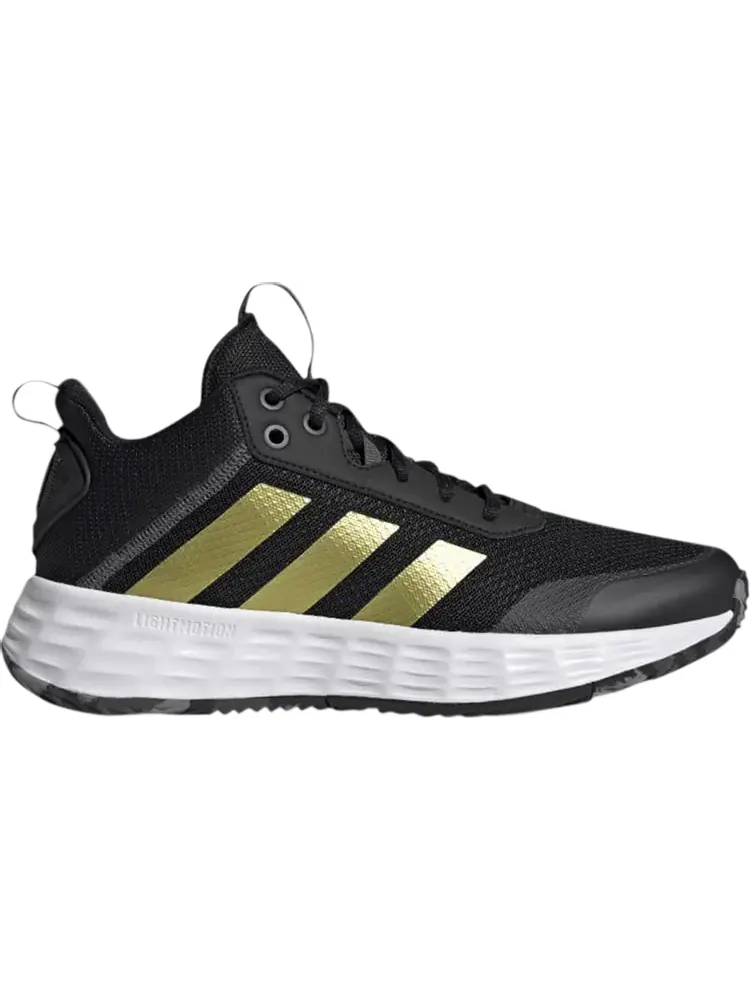 Кроссовки Adidas Own The Game 'Black Gold Metallic' — изображение 1 из 1, черный