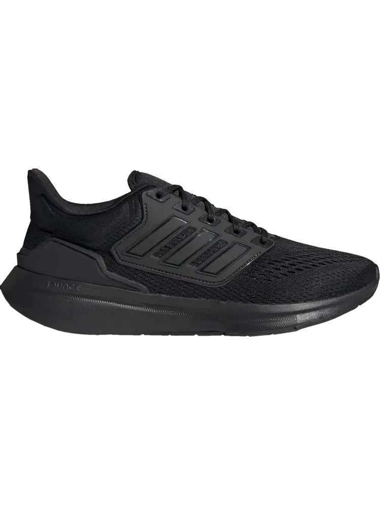 Кроссовки Adidas EQ21 Run 'Triple Black' — изображение 1 из 1, черный