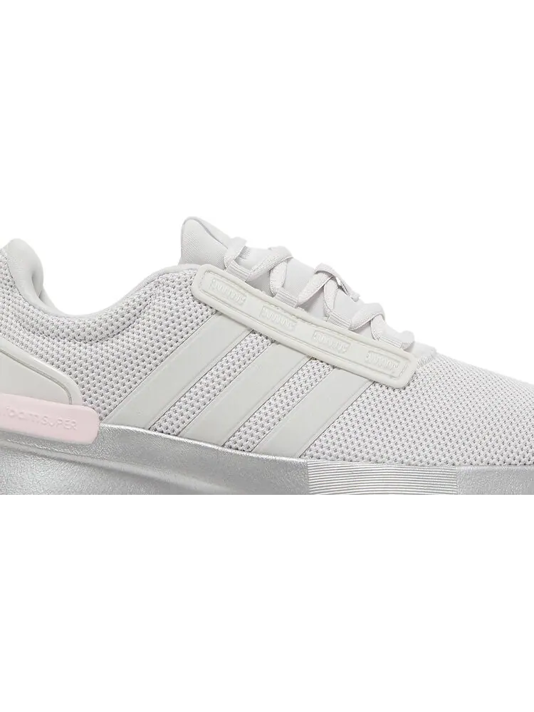 Кроссовки Adidas Wmns Racer TR21 'Dash Grey Clear Pink' — изображение 2 из 8, серый