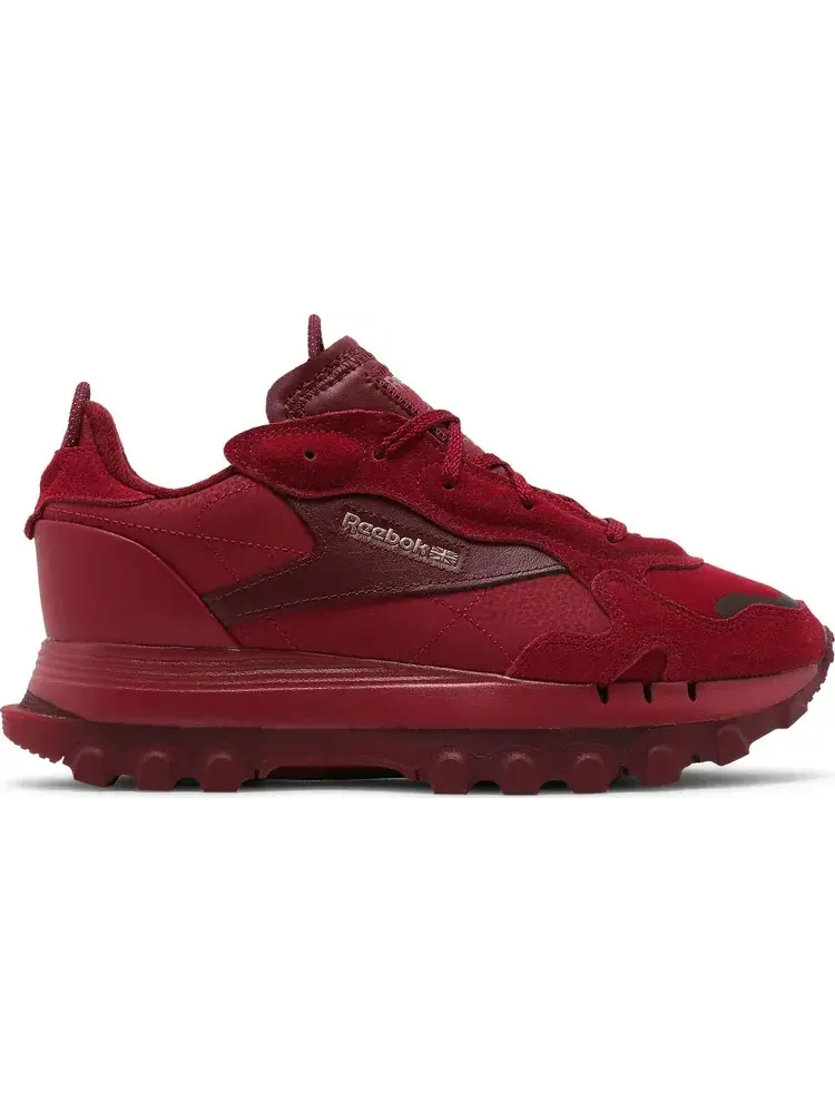 Кроссовки cardi b x wmns classic leather 'triathlon red' Reebok — изображение 1 из 8, красный