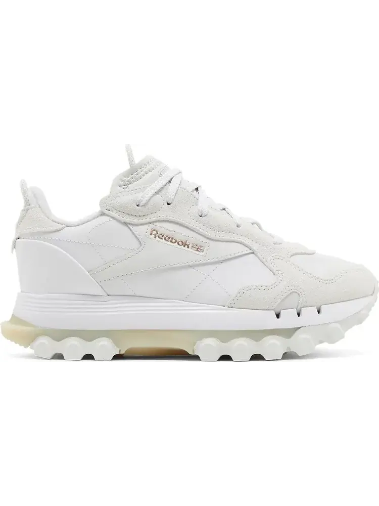 Кроссовки cardi b x wmns classic leather 'white' Reebok — изображение 1 из 8, белый