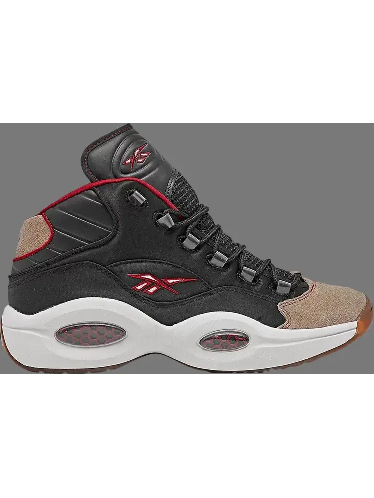 Кроссовки question mid '76ers alternate' Reebok — изображение 1 из 1, черный