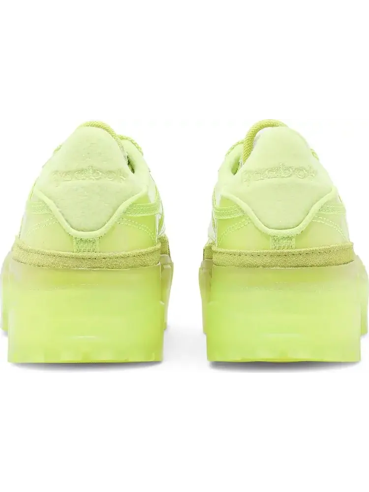 Кроссовки cardi b x wmns club c 'high vis green' Reebok — изображение 6 из 8, зеленый